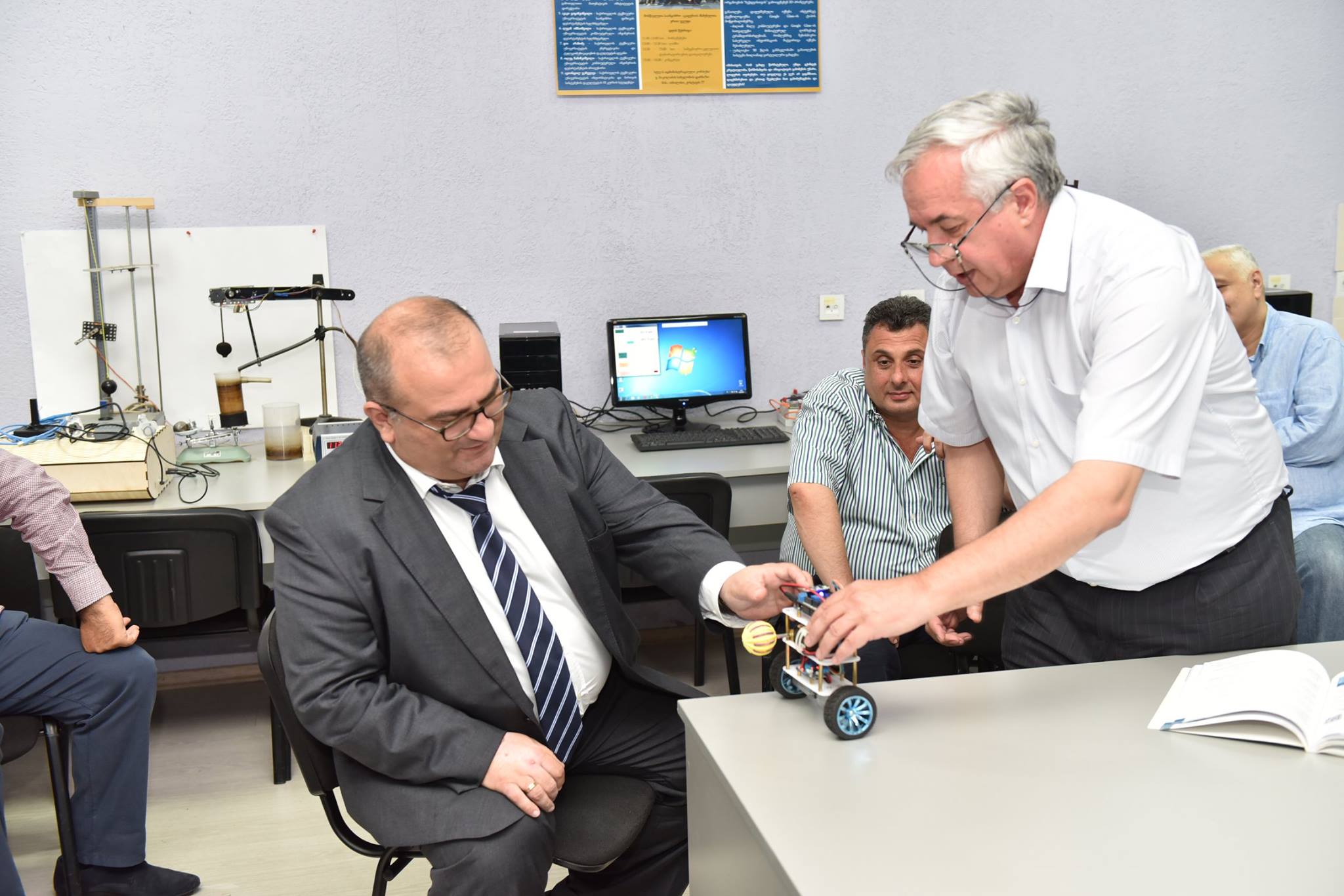 საქართველოს განათლებისა და მეცნიერების მინისტრი სტუ-ში