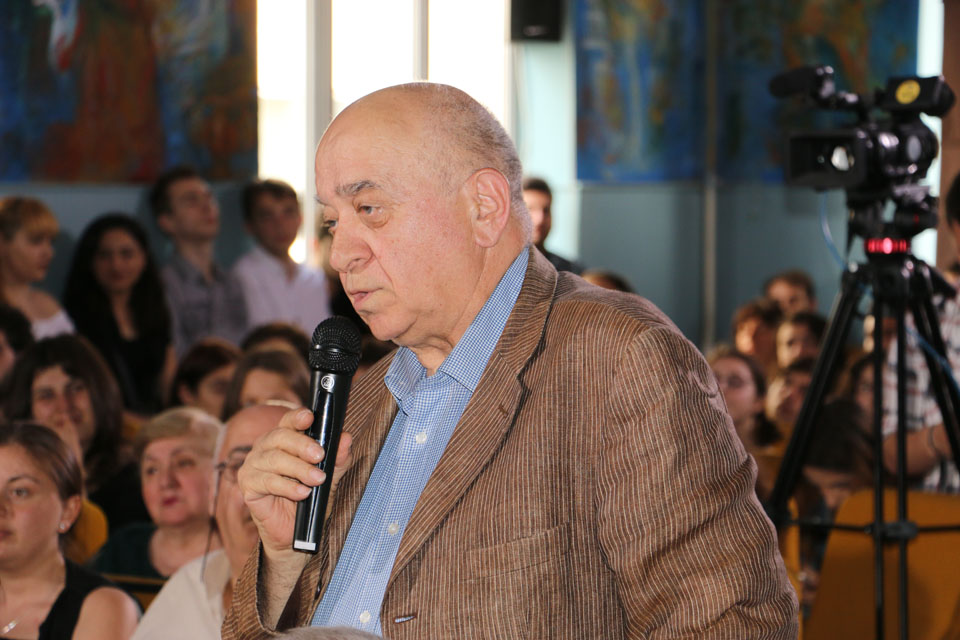 "რესპუბლიკის 100 წელი - დამოუკიდებლობიდან თავისუფლებისაკენ" - საქართველოს პრეზიდენტის შეხვედრა სტუ-ს სტუდენტებსა და პროფესორ-მასწავლებლებთან