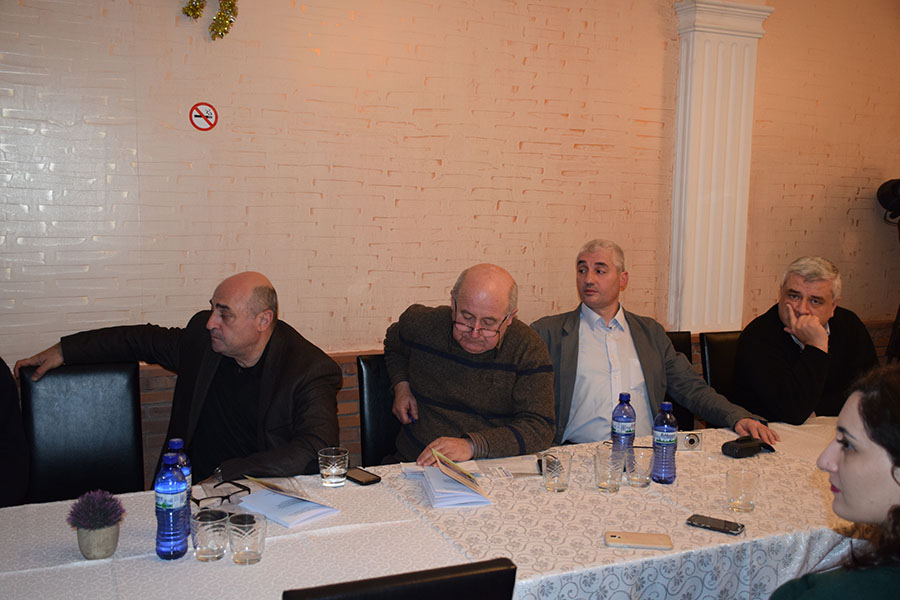 №FR /115/9-180/13 საგრანტო პროექტი - კვლევის შედეგების პრეზენტაცია და ტრეინინგი