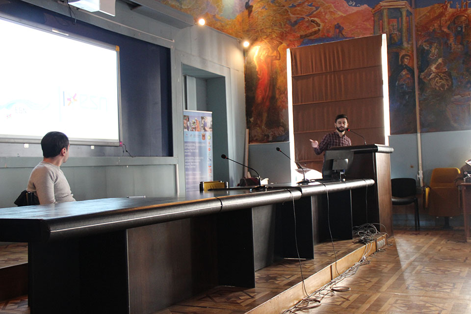ESN Tbilisi ISU საინფორმაციო შეხვედრა