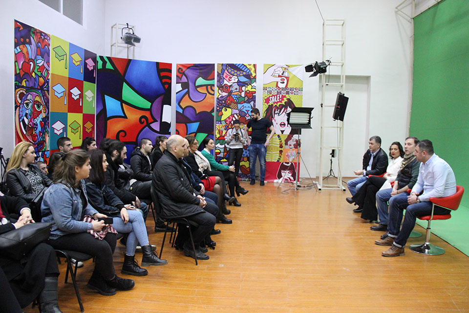 პროექტი „შეხვედრები დამსაქმებლებთან“ - ქართველი ჟურნალისტები სტუ-ს საინჟინრო ეკონომიკის, მედიატექნოლოგიებისა და სოციალურ მეცნიერებათა ფაკულტეტზე