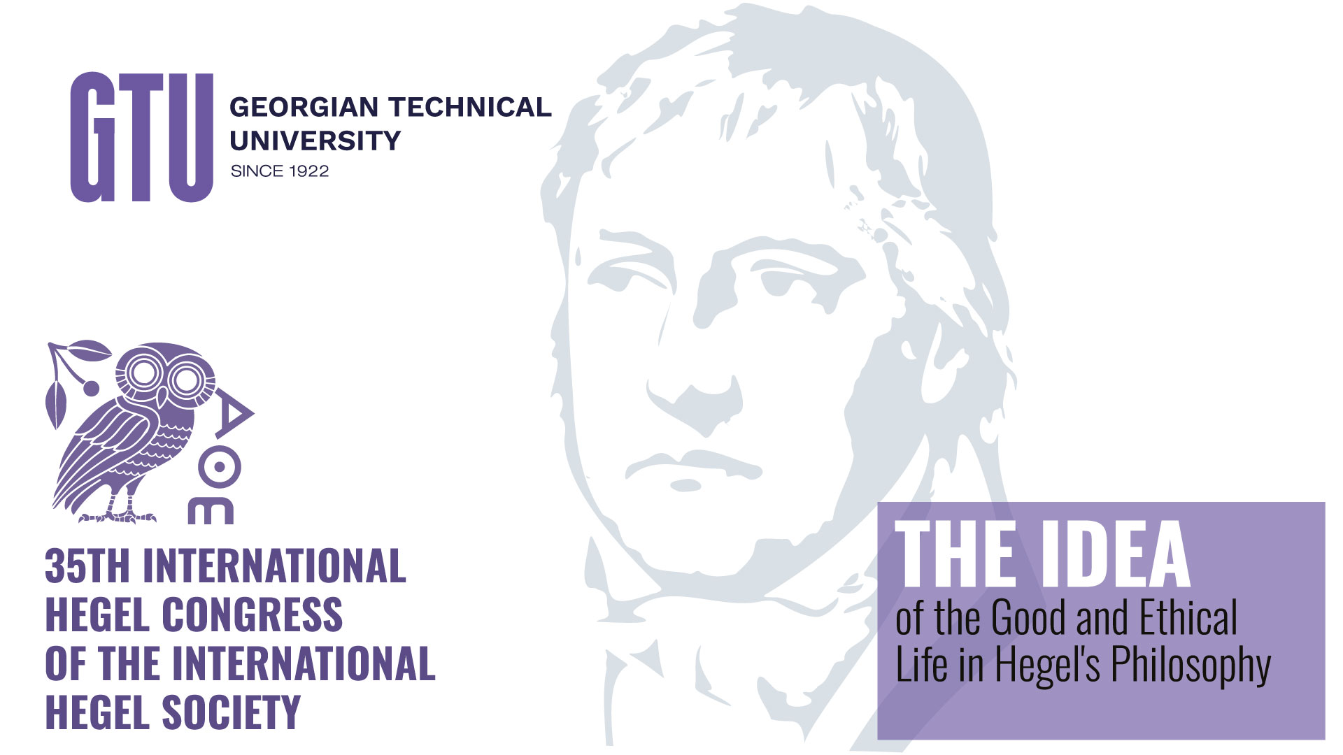 For the First Time in Georgia, GTU Will Host the 35th Hegel International Congress