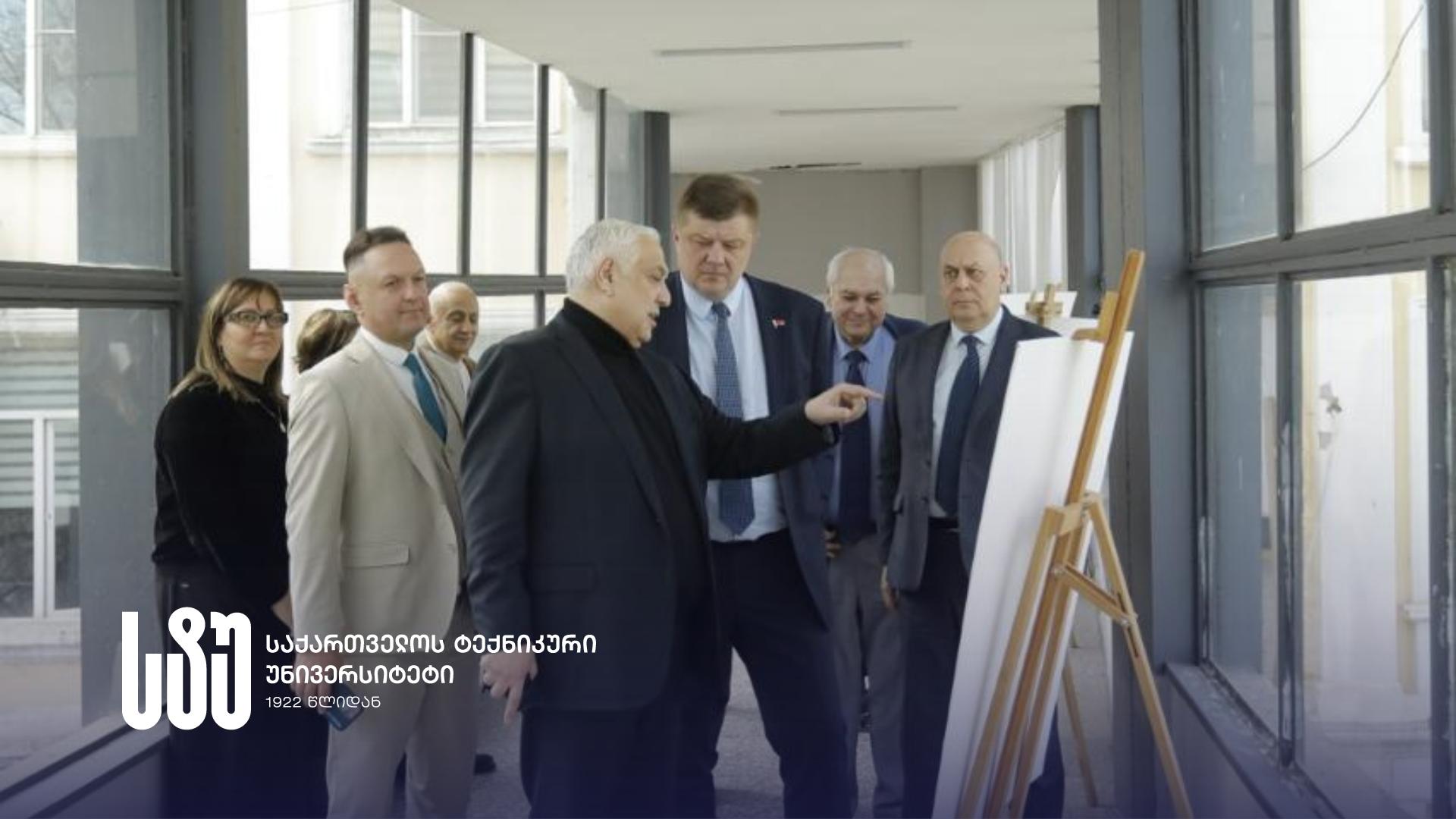 რექტორი, აკადემიკოსი დავით გურგენიძე საქართველოში ბელარუსის საგანგებო და სრულუფლებიან ელჩს ნიკოლაი როგაშჩუკს შეხვდა