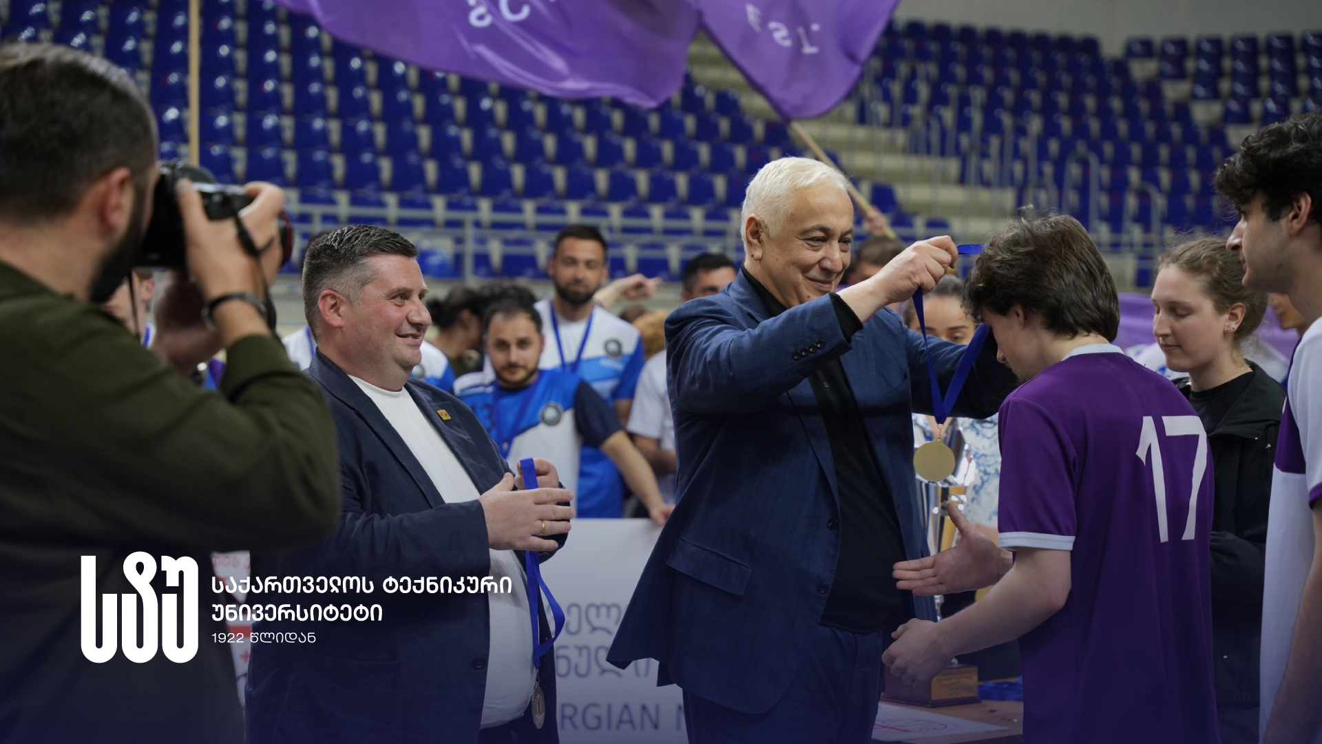 სტუ-ის ვაჟთა გუნდმა ფრენბურთში საქართველოს ეროვნული ჩემპიონის ტიტული მესამედ მოიპოვა