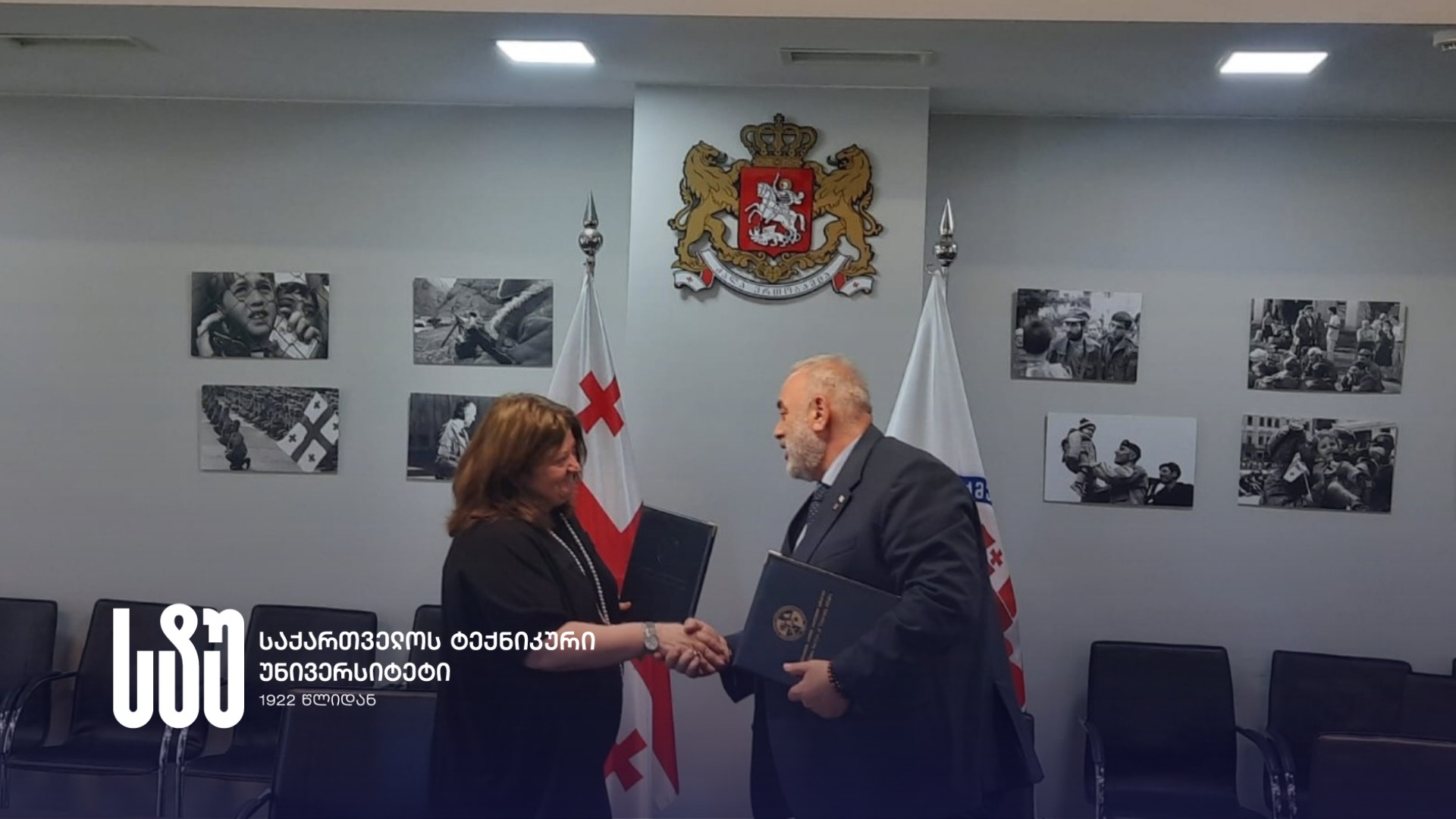 სტუ-სა და ვეტერანების საქმეთა სახელმწიფო სამსახურს შორის თანამშრომლობის მემორანდუმს მოეწერა ხელი 
