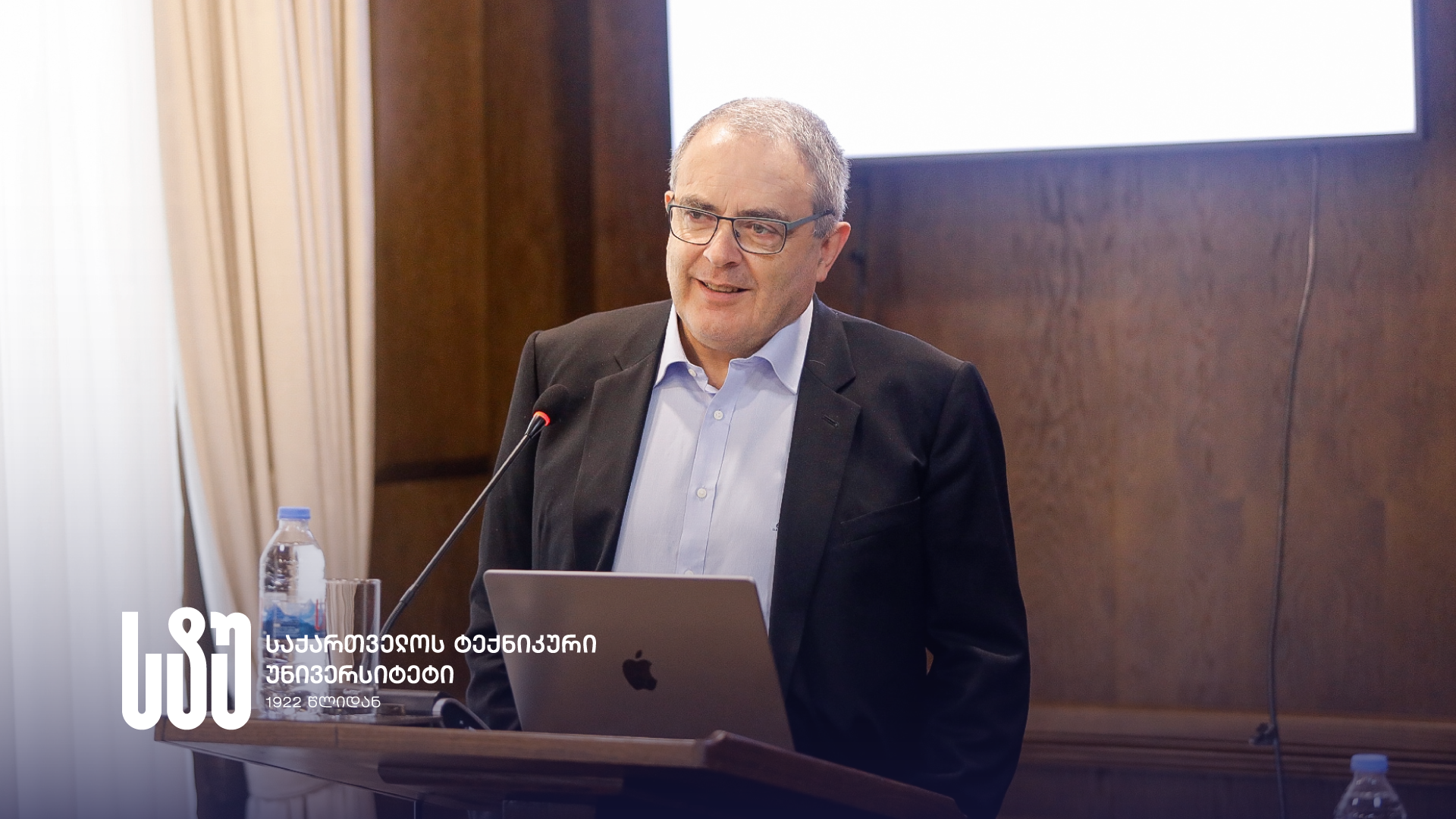 CERN-ის ერთ-ერთი წამყვანი  მეცნიერის, გლობალური CMS კოლაბორაციის ლიდერის, პროფესორ ტიციანო კამპორეზის საჯარო ლექცია სტუ-ში 